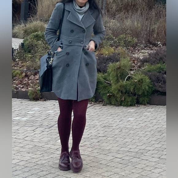 Zara gray wool coat size S - Picture 8 of 8